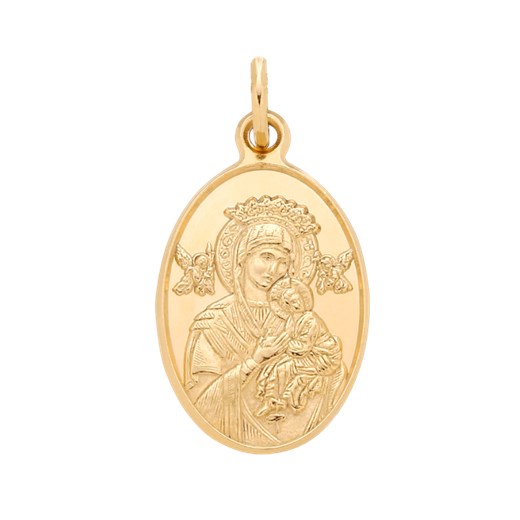 Medalik z Maryjką Gold Selfie Store Selfie Store