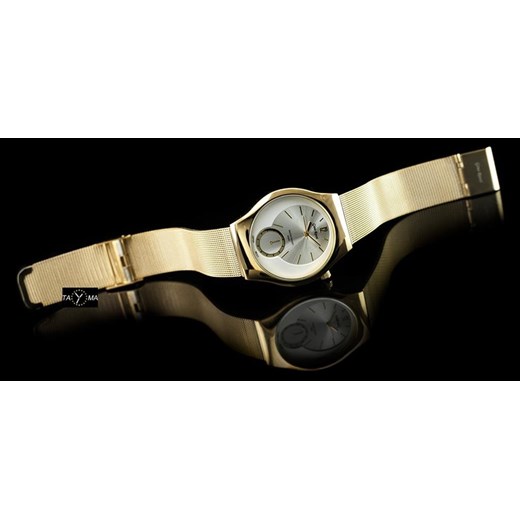 ZEGAREK DAMSKI GINO ROSSI - COBALTO 2 (zg640g) gold + BOX - Złoty || Srebrny Gino Rossi TAYMA