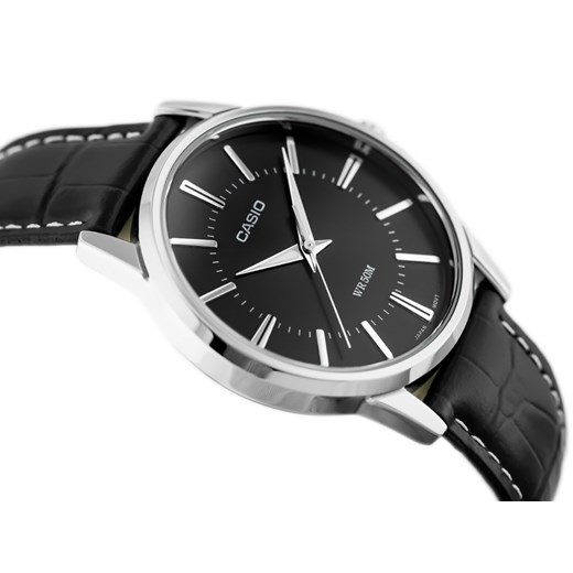 ZEGAREK MĘSKI CASIO MTP-1303L-1AVDF (zd021d) - Czarny || Srebrny Casio TAYMA