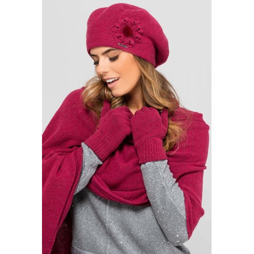 Kamea Woman's Beret K.19.007.30 Fuchsia Kamea One size Factcool