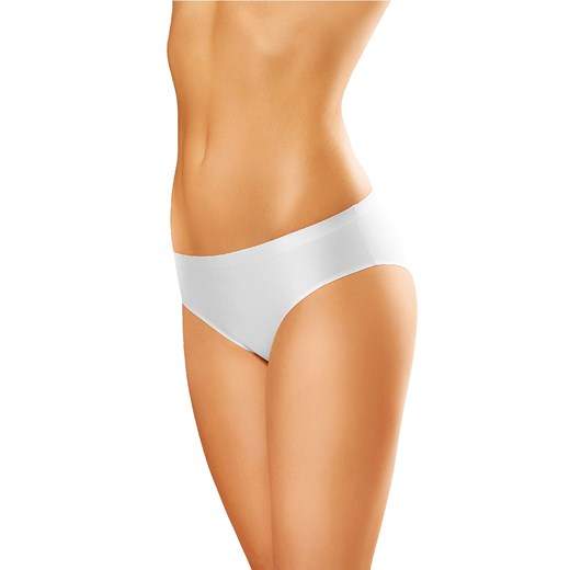 Majtki Cięte Laserowo Mini Bikini Softi, White, L Gatta XS Gatta