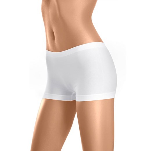Szorty Bawełniane Bezszwowe Short Cotton, White, S Gatta M Gatta