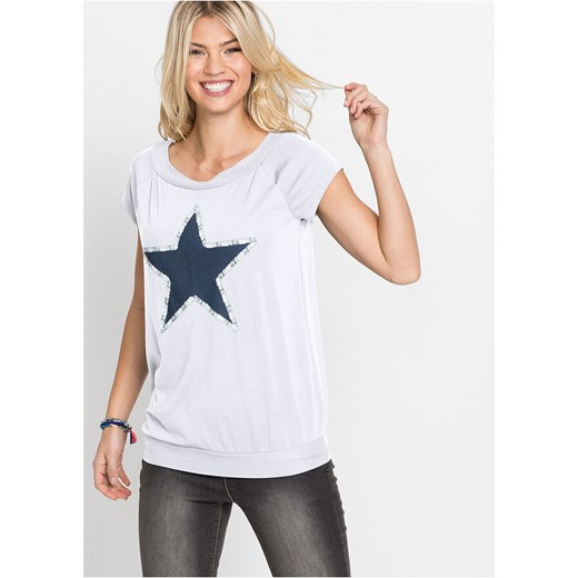 Shirt z gwiazdą | bonprix Bonprix 36/38 bonprix