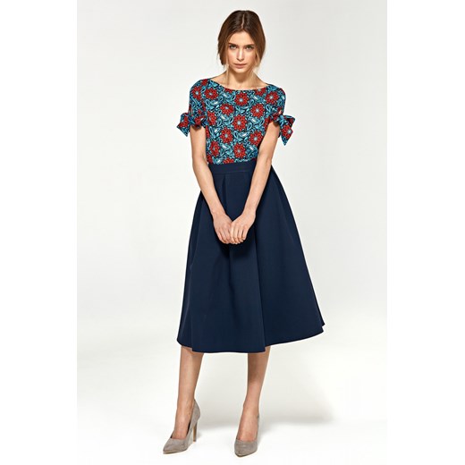 Nife Woman's Blouse B91 Flowers Nife 38 Factcool