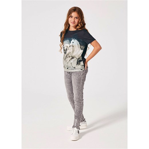 T-shirt dziewczęcy z fotodrukiem | bonprix Bonprix 140/146 bonprix
