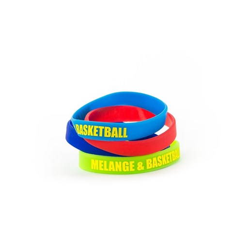 Opaska na rękę MAT Wear opaska Melange&Basketball royal / orange Mat Wear uniwersalny matshop.pl