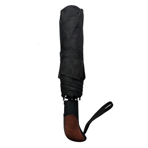 Czarny ekskluzywny parasol męski full automat tiross TS-1504 torebki-skorzane.pl