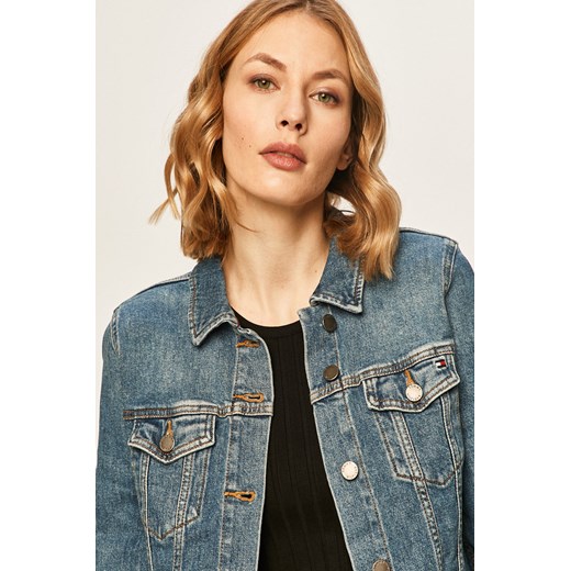 Tommy Hilfiger - Kurtka jeansowa Tommy Hilfiger 34 okazyjna cena ANSWEAR.com
