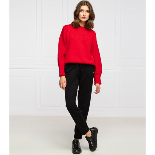 Sweter damski Guess z okrągłym dekoltem