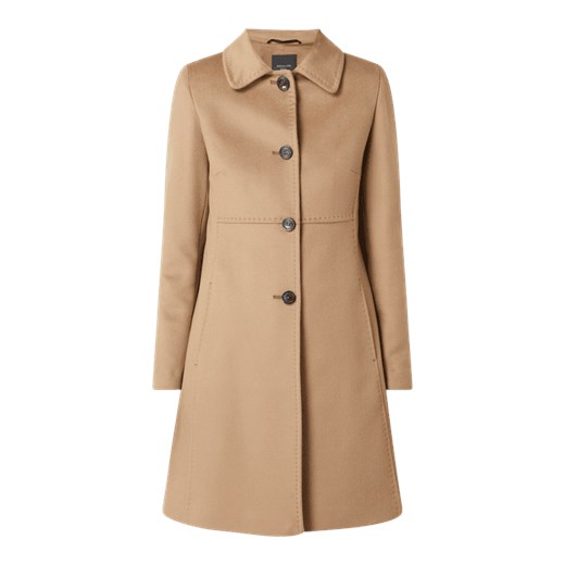 Płaszcz wełniany z wykładanym kołnierzem model ‘Favilla’ 42 Peek&Cloppenburg