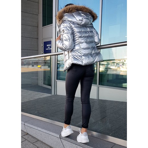 Jacob Kurtka Naturalny Lis Premium Kolor Silver M Ligari L Ligari okazja