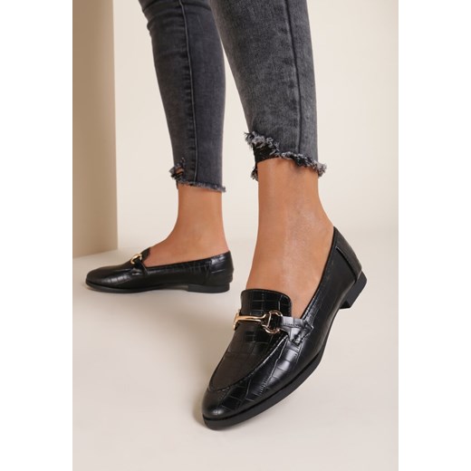 Czarne Mokasyny Barnard Renee 38 renee.pl