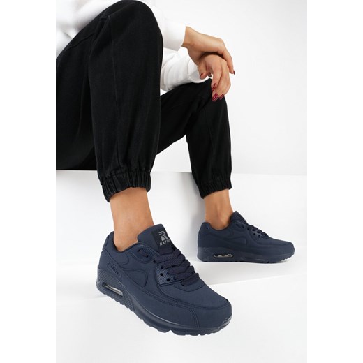 Granatowe Buty Sportowe Vintage Nilda Born2be 38 born2be.pl