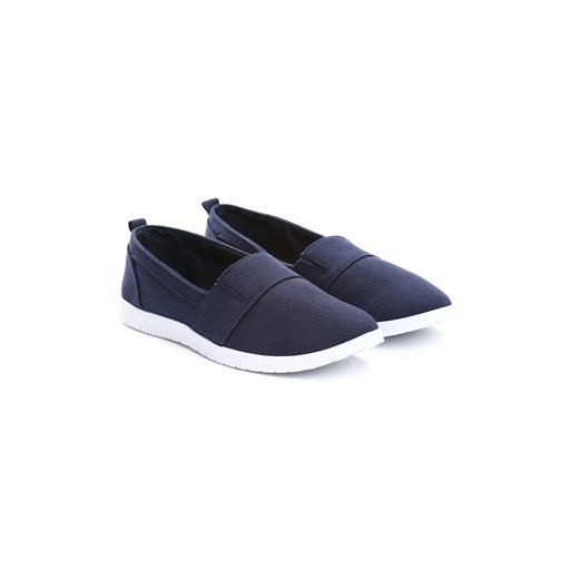 Granatowe Slip On Only Girl Multu 39 okazyjna cena Multu.pl