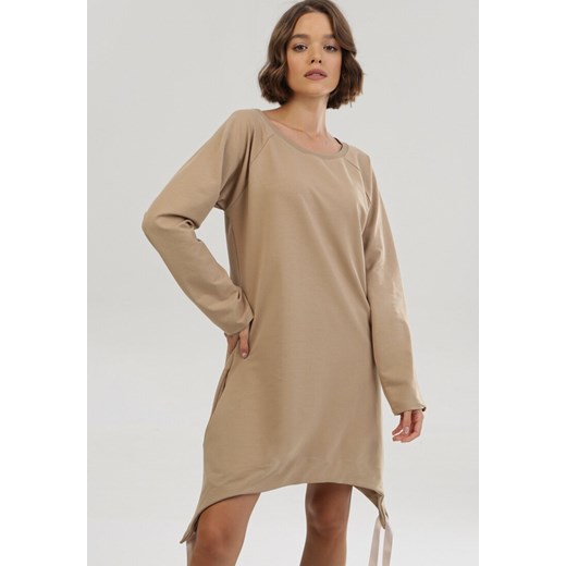 Bluza damska beżowa Born2be