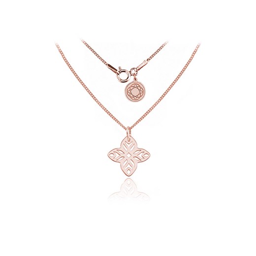 Naszyjnik rozeta Arabeska - rose gold Lian Art Lian Art