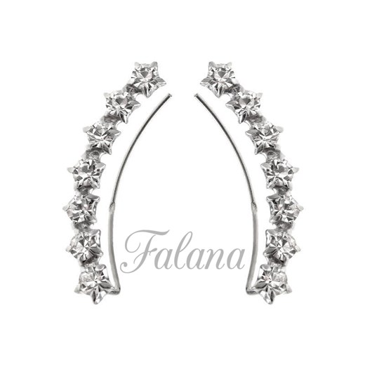 KOLCZYKI NAUSZNICE GWIAZDY GWIAZDKI k2515 - 1g. Falana Falana