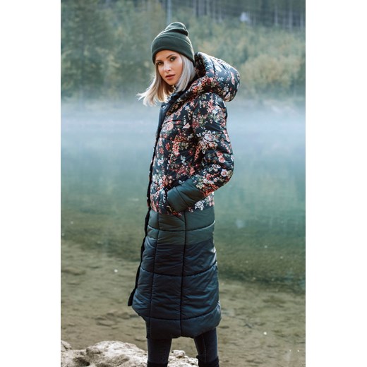 Długi płaszcz zimowy Reykjavik Run River S Naoko S NAOKO