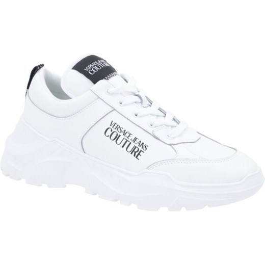 Versace Jeans Couture Skórzane sneakersy 42 Gomez Fashion Store