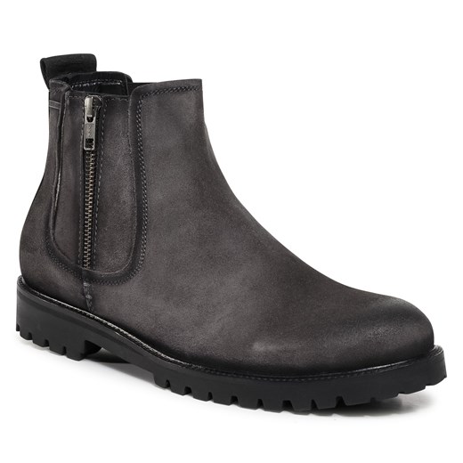 Buty zimowe męskie Pepe Jeans eleganckie szare
