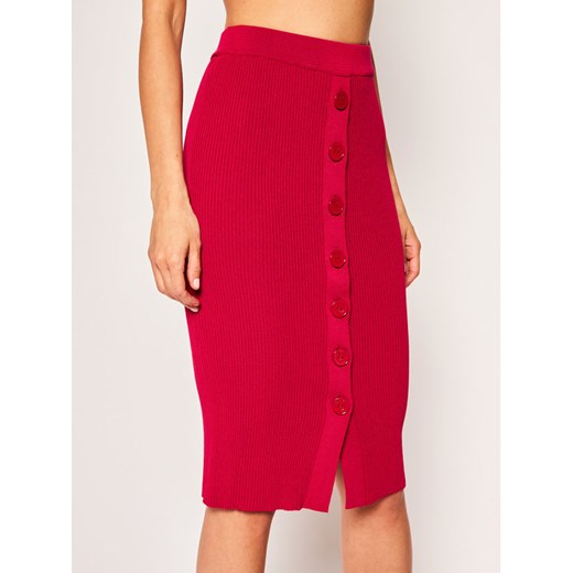 Pinko Spódnica ołówkowa Rossiglione Gonna PE 20 BLK01 1G14XJ Y65W Różowy Slim Fit Pinko S MODIVO wyprzedaż