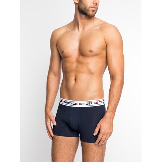 TOMMY HILFIGER Bokserki UM0UM00515 Granatowy Slim Fit Tommy Hilfiger XL wyprzedaż MODIVO