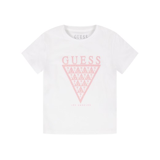 Guess T-Shirt K01I14 K82K0 Biały Regular Fit Guess 5 okazja MODIVO