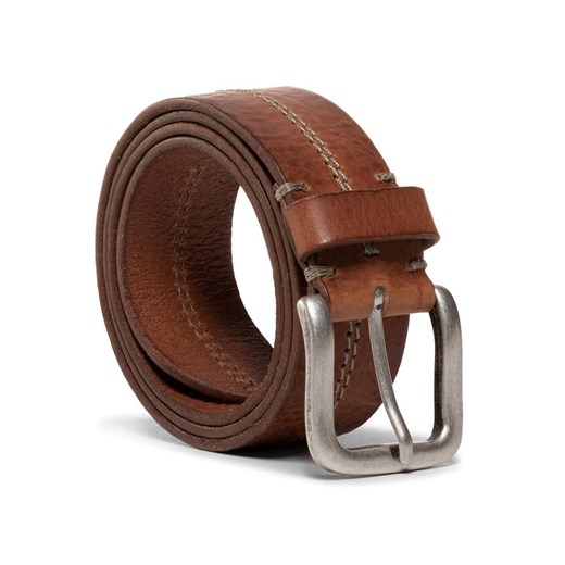Wrangler Pasek Męski Double Stitch Belt W0C8U1X81 Brązowy Wrangler 95 promocja MODIVO