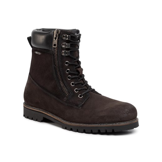 Pepe Jeans Trapery Melting Woodland PMS50184 Szary Pepe Jeans 42 promocja MODIVO