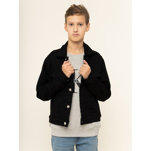 Calvin Klein Jeans Kurtka przejściowa Trucker Sust IU0IU00072 Czarny Regular Fit 6 okazyjna cena MODIVO