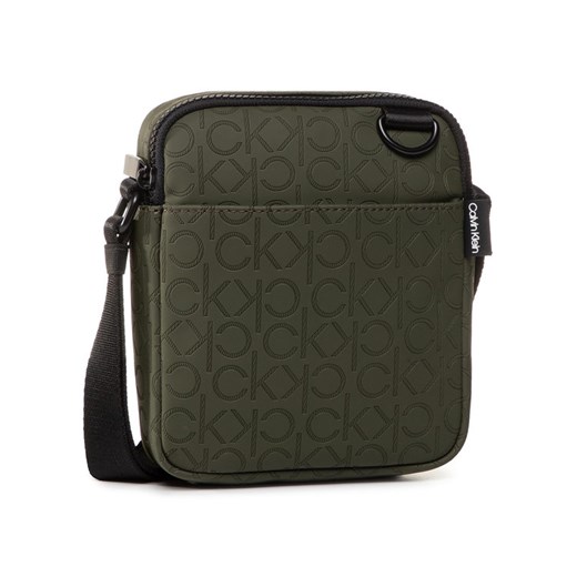 Calvin Klein Saszetka Mono Blend Mini Reporter K50K505774 Zielony Calvin Klein 00 MODIVO