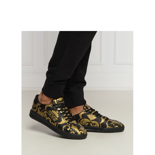 Versace Jeans Couture Skórzane trampki BRAD 44 promocja Gomez Fashion Store