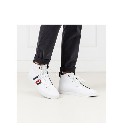 Tommy Hilfiger Skórzane trampki FLAG Tommy Hilfiger 44 Gomez Fashion Store wyprzedaż