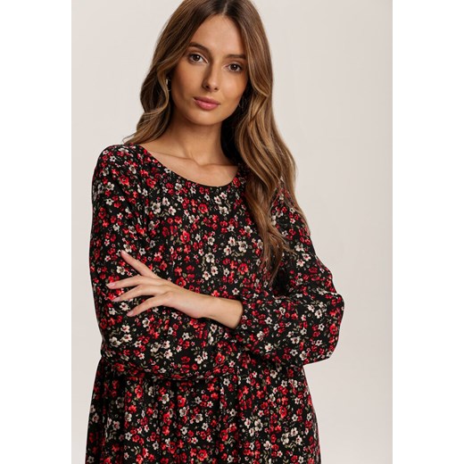 Czerwona Sukienka Dzianinowa Lohrel Renee L/XL okazja Renee odzież