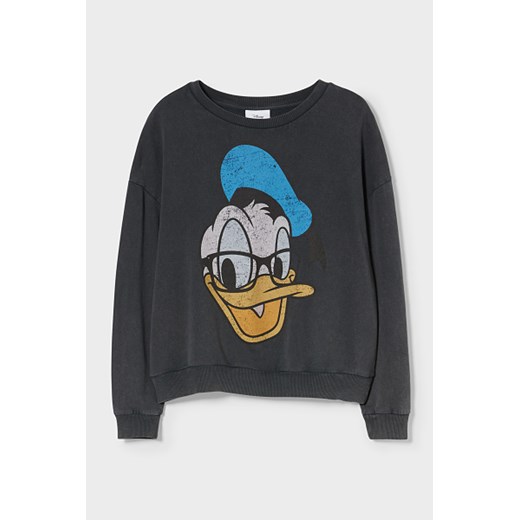 C&A Bluza-Kaczor Donald, Szary, Rozmiar: XS Clockhouse S C&A