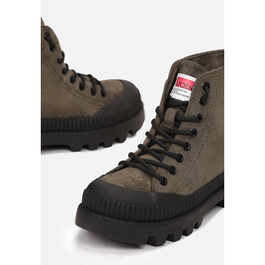Khaki Traperki Rhelnara Renee 36 renee.pl
