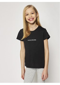 Calvin Klein bluzka dziewczęca z krótkim rękawem