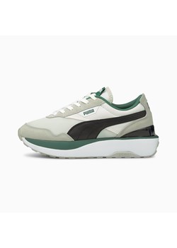 Buty sportowe damskie Puma sznurowane zamszowe płaskie