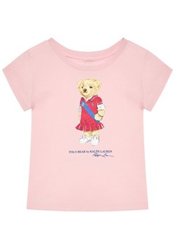 Bluzka dziewczęca Polo Ralph Lauren w nadruki