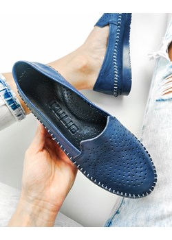 Mokasyny Kulig skórzane casual