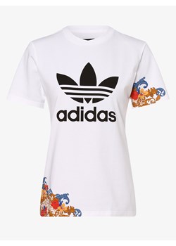 Bluzka damska Adidas Originals z napisem z okrągłym dekoltem