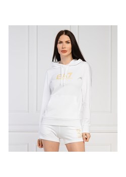 Bluza damska Emporio Armani biała z napisami