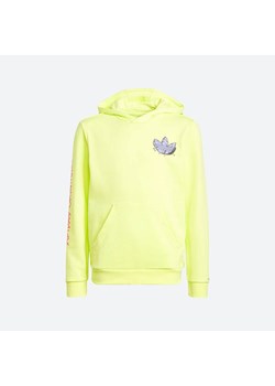 Żółta bluza dziewczęca Adidas Originals
