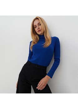 Sweter damski Mohito granatowy z golfem