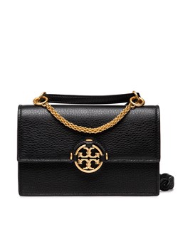 Torebka Tory Burch - Miller Mini Bag 80532 Black 001 - id: 0192485747843 - marki Tory Burch - 141709152 Torebka Tory Burch - Miller Mini Bag 80532 Black 001 ze sklepu eobuwie.pl w kategorii Listonoszki - zdjęcie 141709152