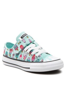 Converse Trampki Ctas Ox A02151C Niebieski - id: 0000300893425 - marki Converse - 152587514 Converse Trampki Ctas Ox A02151C Niebieski ze sklepu MODIVO w kategorii Trampki dziecięce - zdjęcie 152587514