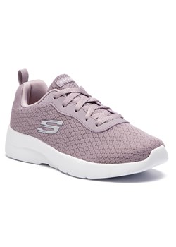 Buty sportowe damskie Skechers na fitness płaskie z tworzywa sztucznego bez wzorów