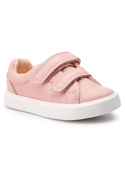 Półbuty dziecięce Clarks gładkie