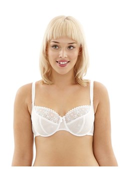 Biustonosz Cleo By Panache biały tiulowy