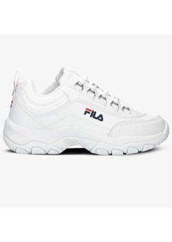 Sneakersy damskie Fila sznurowane na platformie bez wzorów